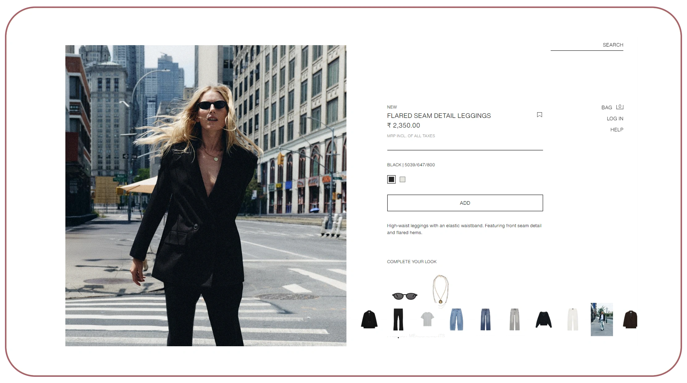 Zara product data extraction for competitive research