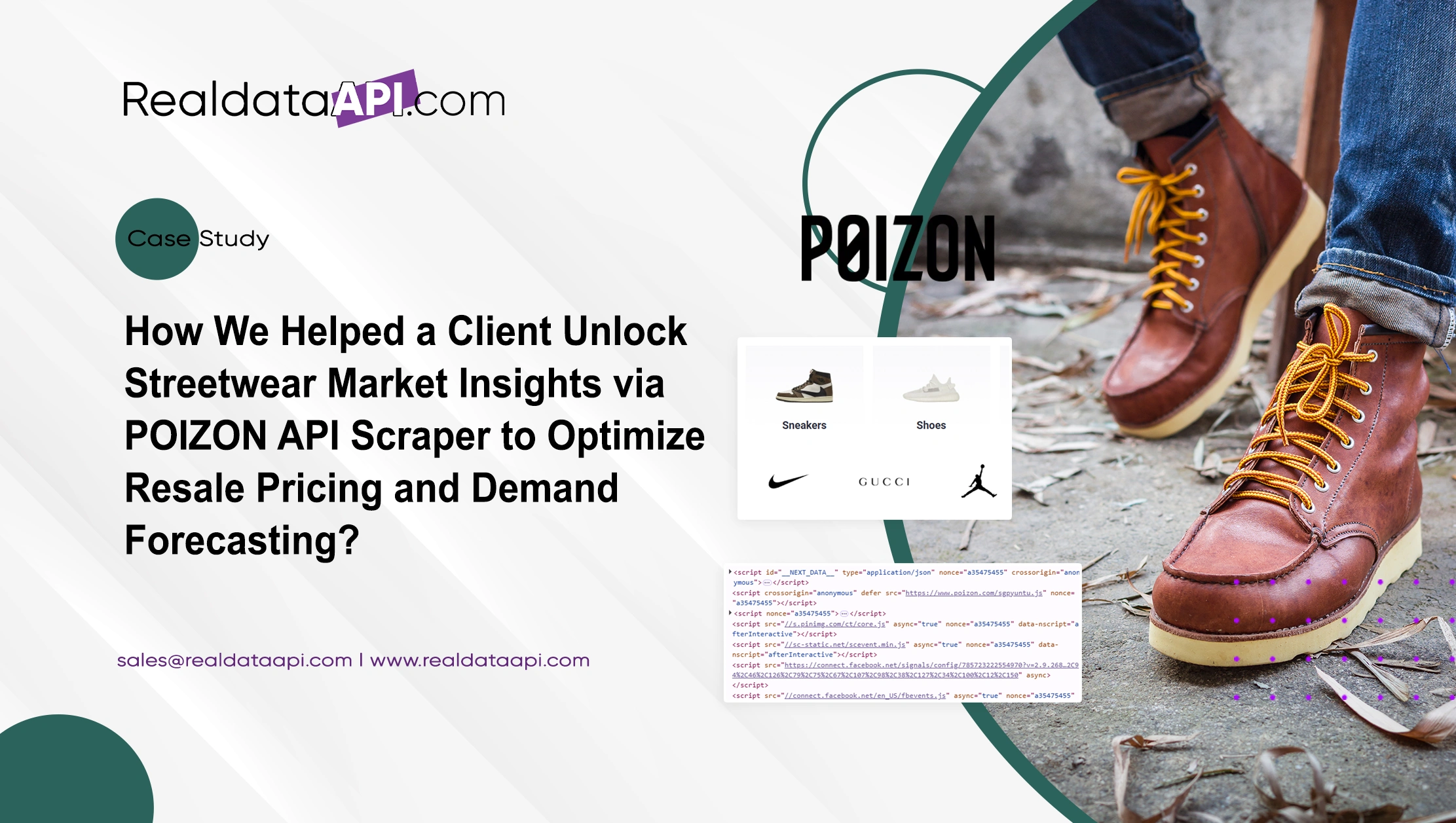 How We Helped a Client Unlock Streetwear Market Insights via POIZON API Scraper to Optimize Resale Pricing and Demand Forecasting?
