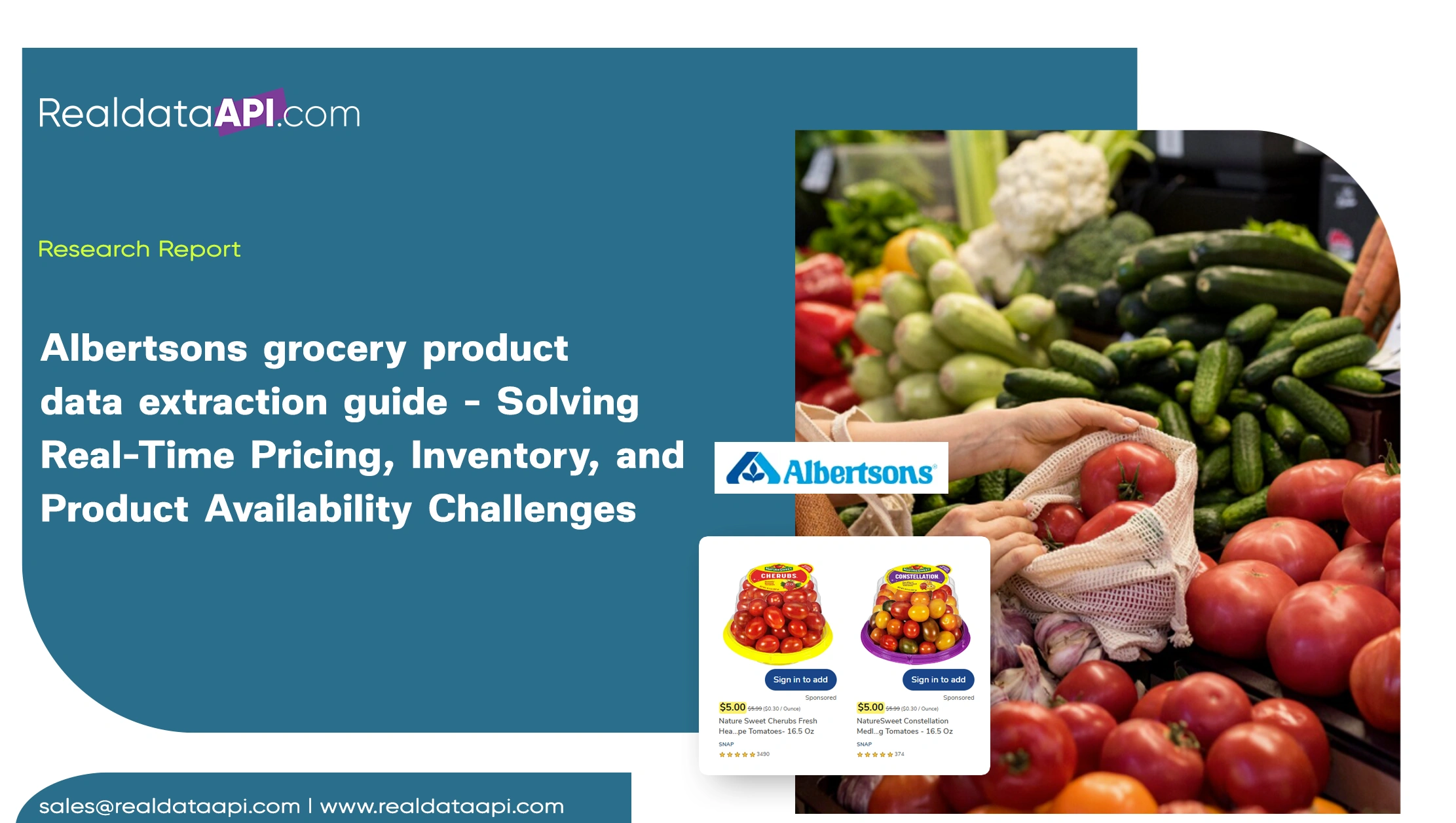 Albertsons grocery product data extraction guide - Solving Real-Time Pricing, Inventory, and Product Availability Challenges