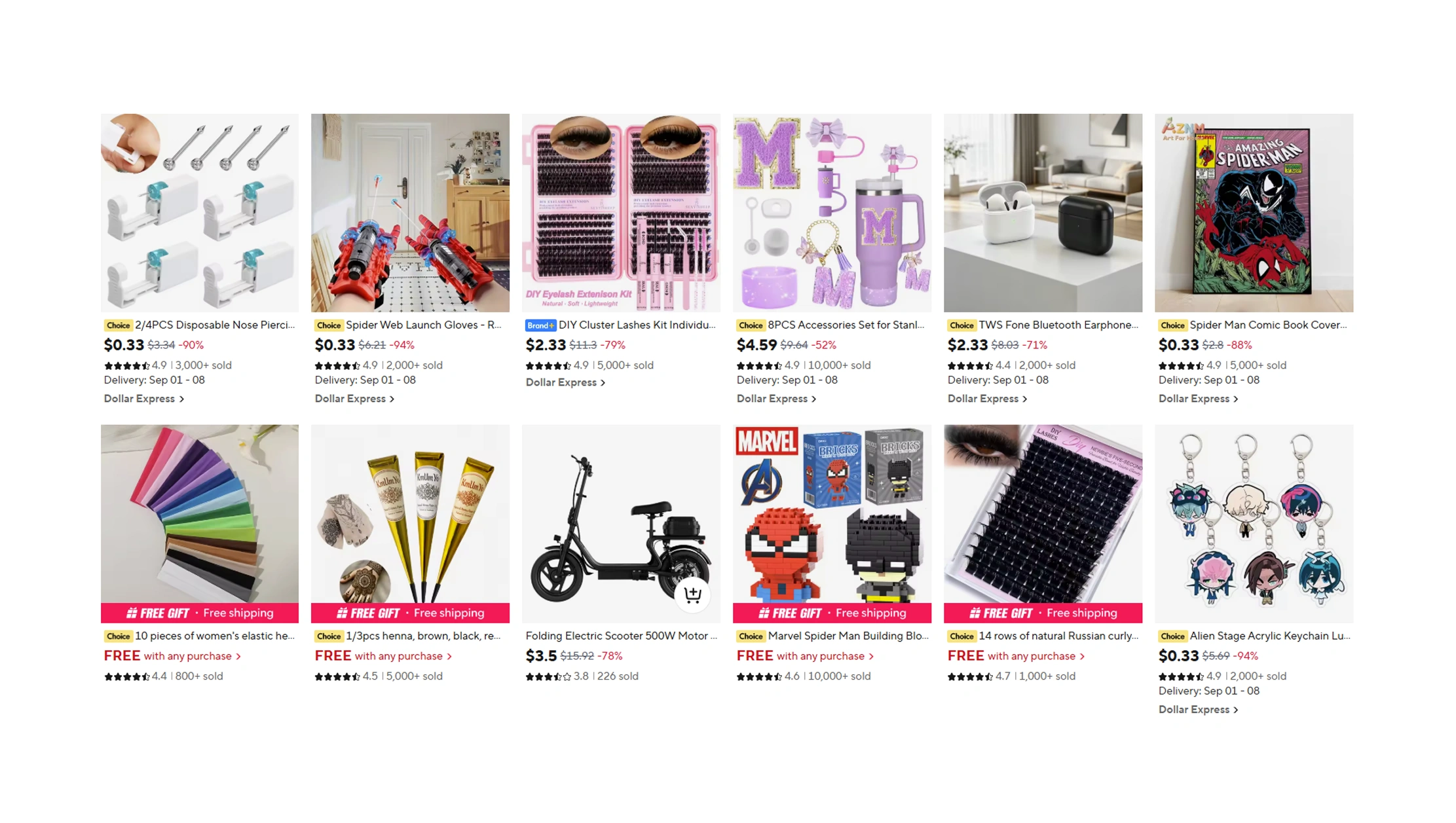 AliExpress competitor price data scraping