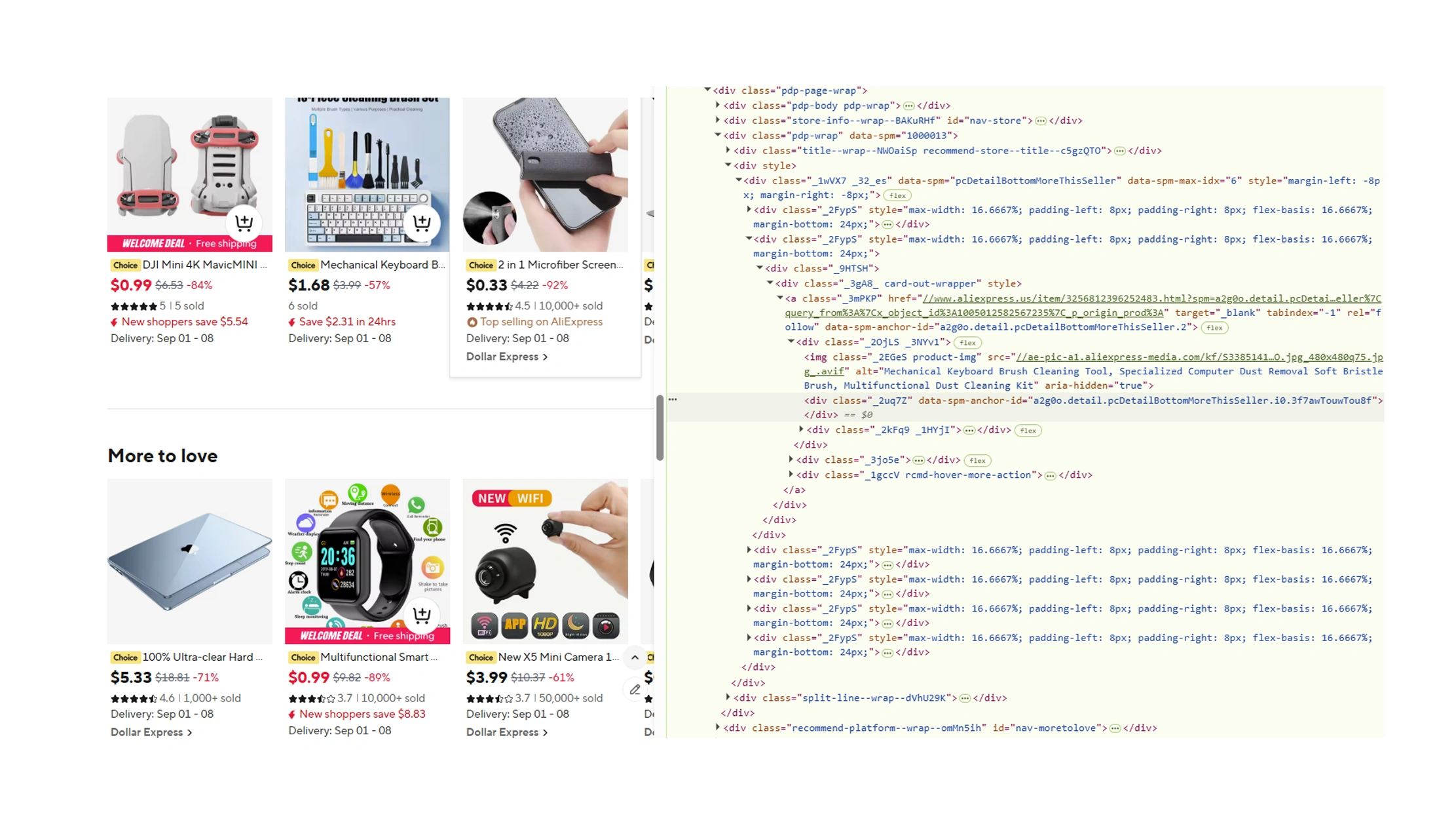 Aliexpress Scraping API