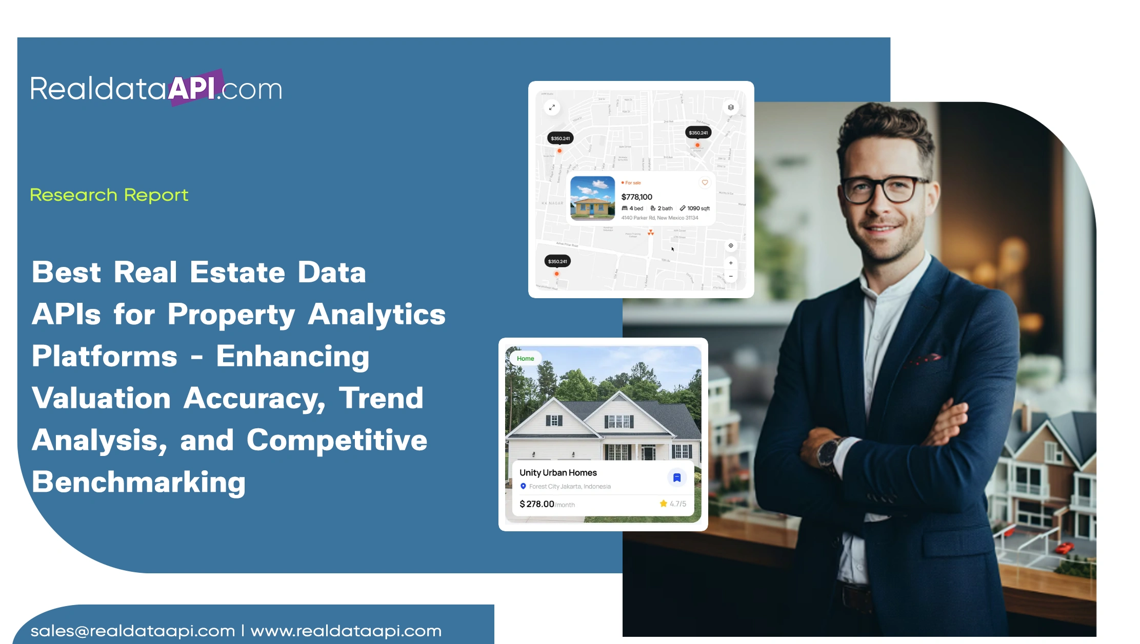 Best Real Estate Data APIs for Property Analytics Platforms - Enhancing Valuation Accuracy, Trend Analysis, and Competitive Benchmarking 