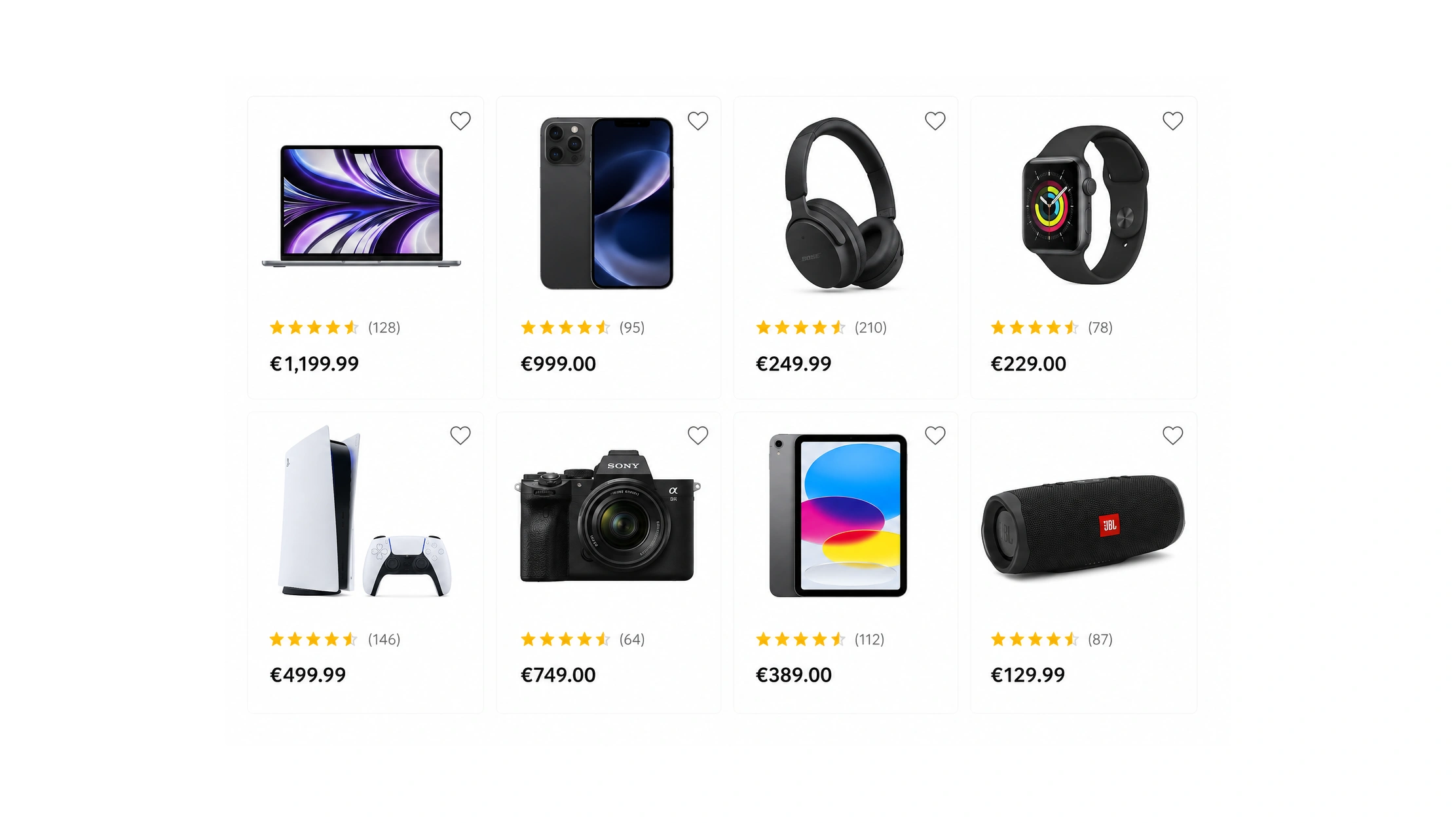 Scrape European electronics prices using Fnac data