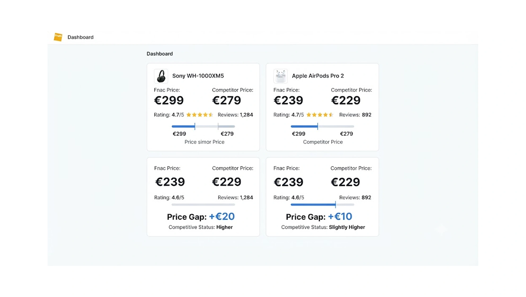 web scraping Fnac product prices