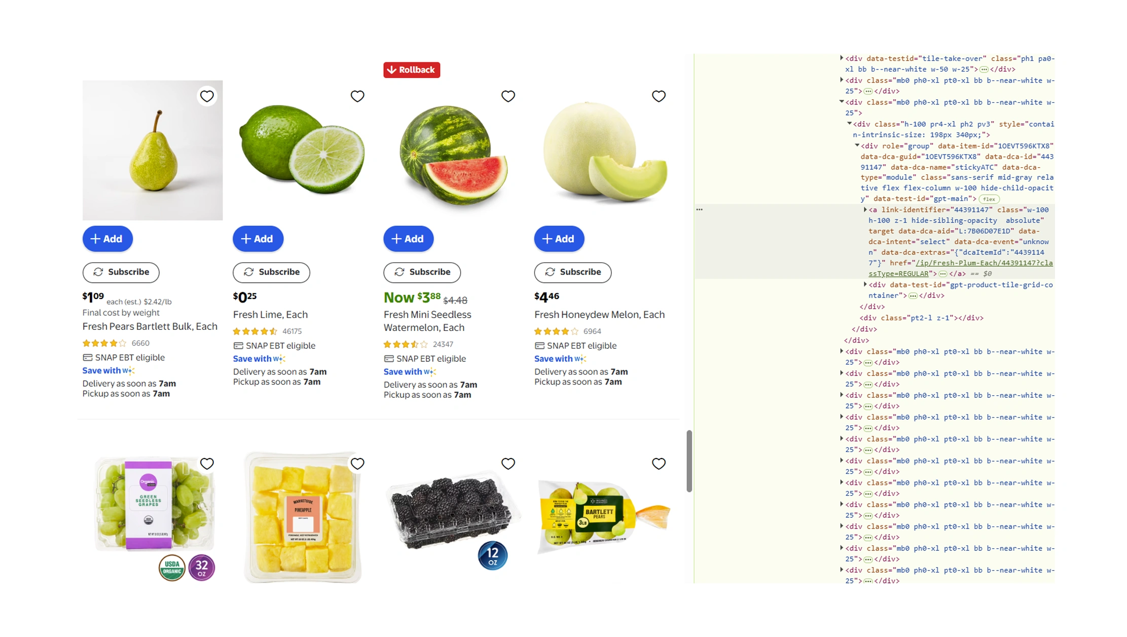Walmart Scraping API