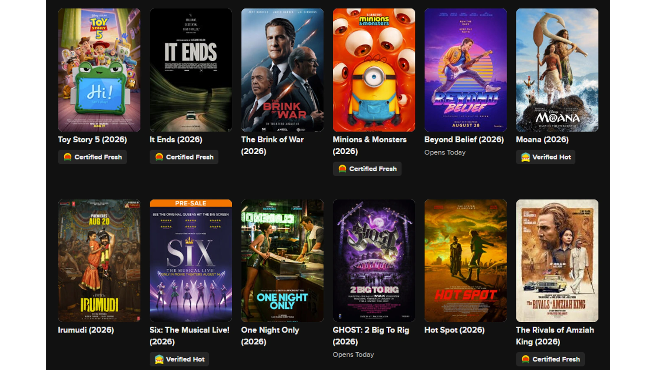 Fandango web scraping for entertainment market research