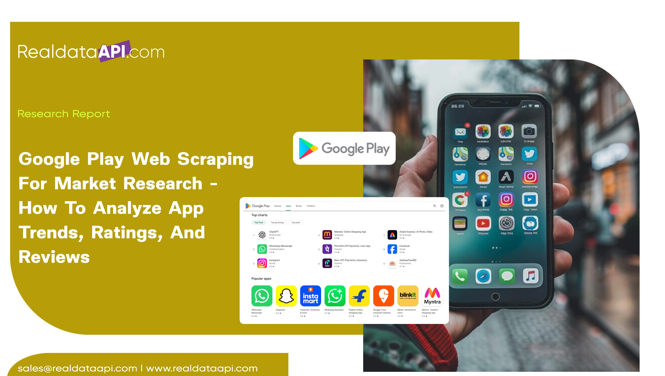 Google Play Web Scraping For Market Research - How To Analyze App Trends, Ratings, And Reviews