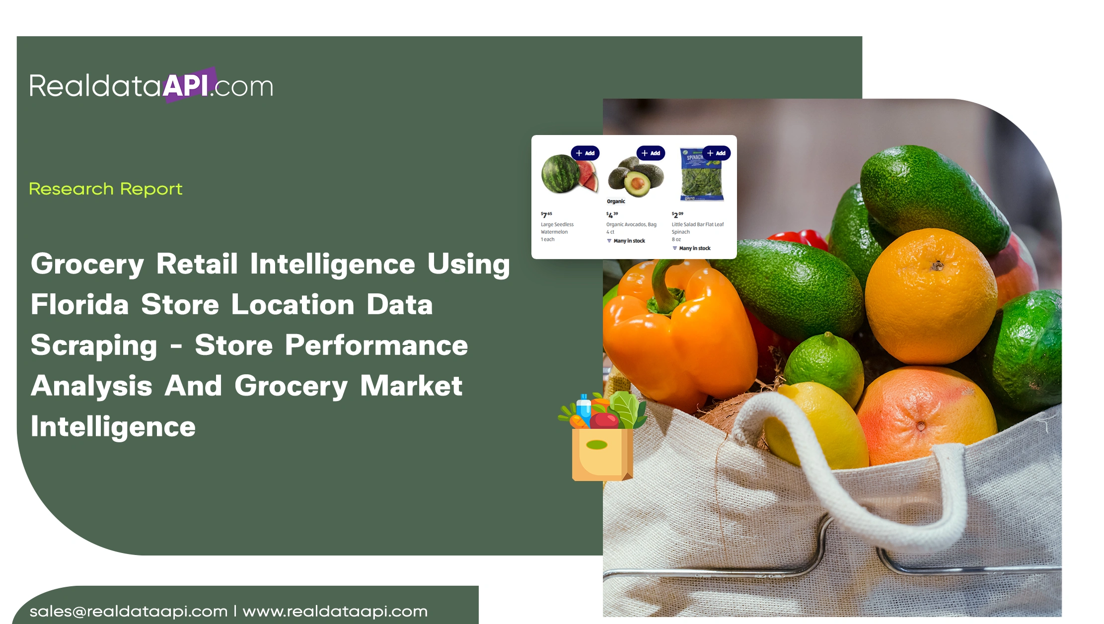 Grocery Retail Intelligence Using Florida Store Location Data Scraping - Store Performance Analysis And Grocery Market Intelligence 