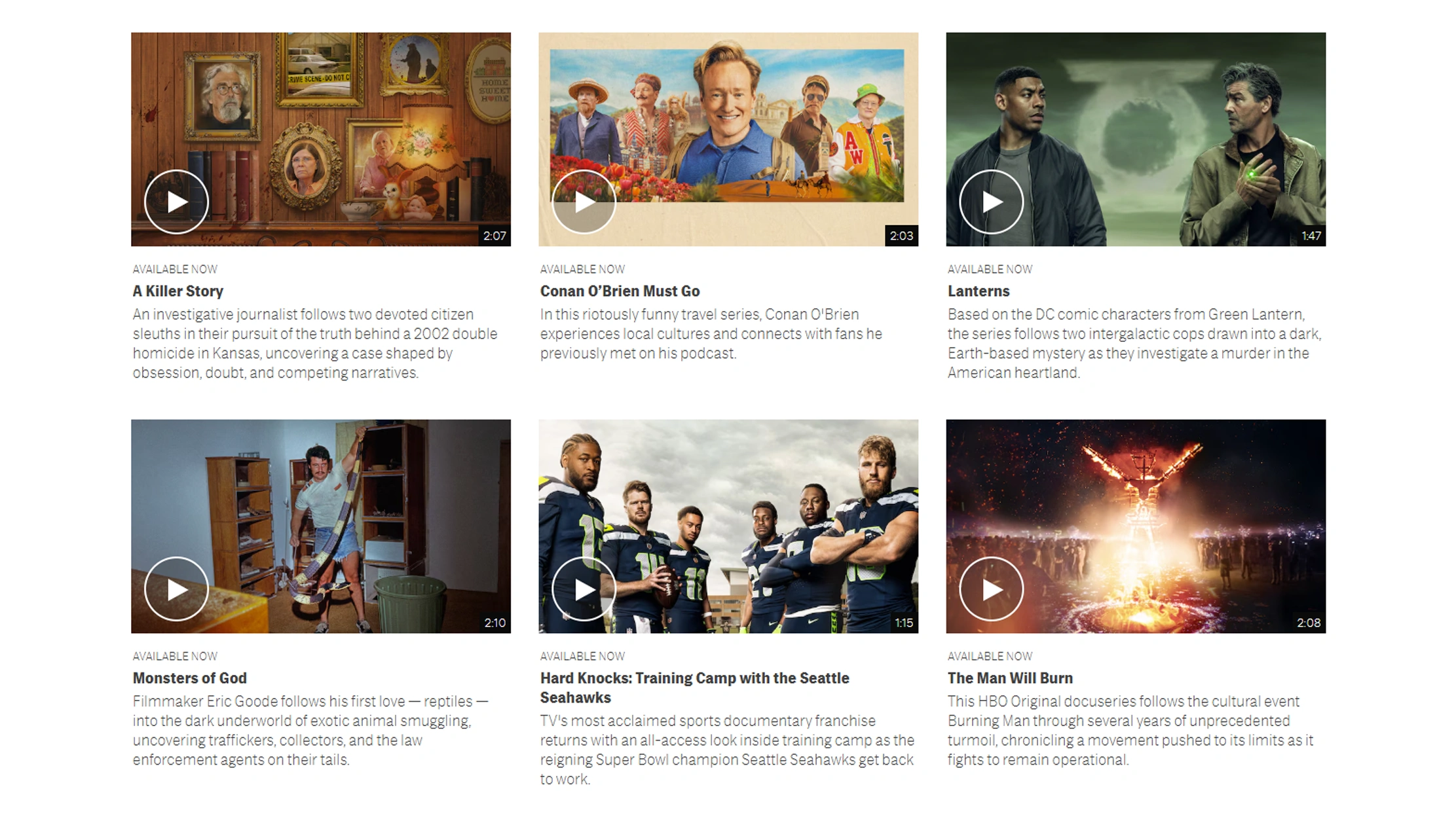 Monitoring Changes in the Streaming Landscape