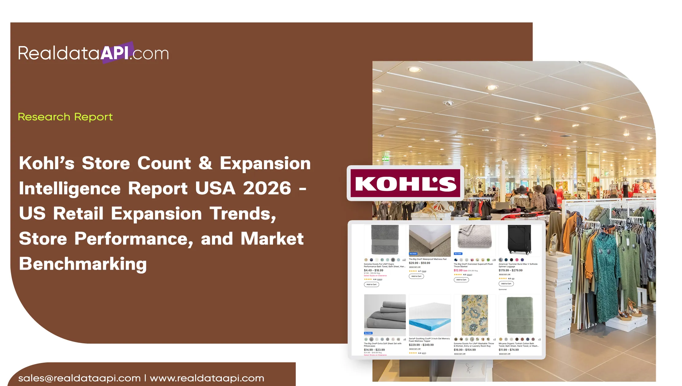 Kohl’s Store Count & Expansion Intelligence Report USA 2026 - US Retail Expansion Trends, Store Performance, and Market Benchmarking  