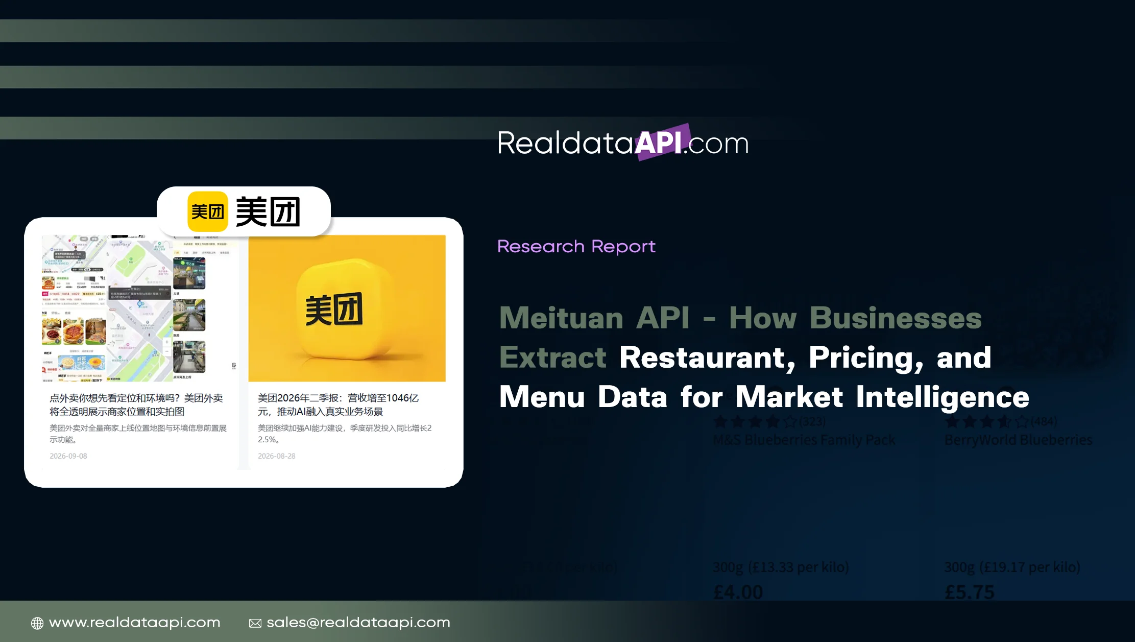 Meituan API for Smarter Restaurant Data & Market Insights