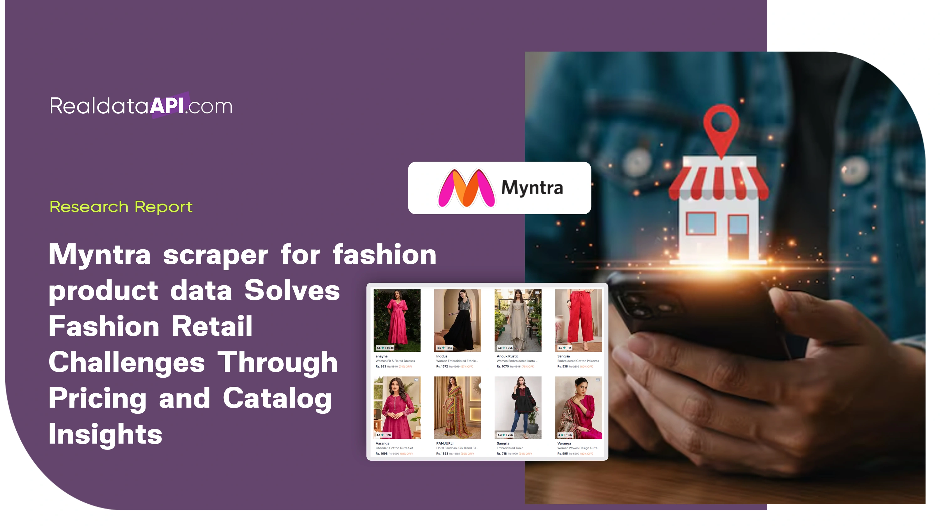 Myntra scraper for fashion product data