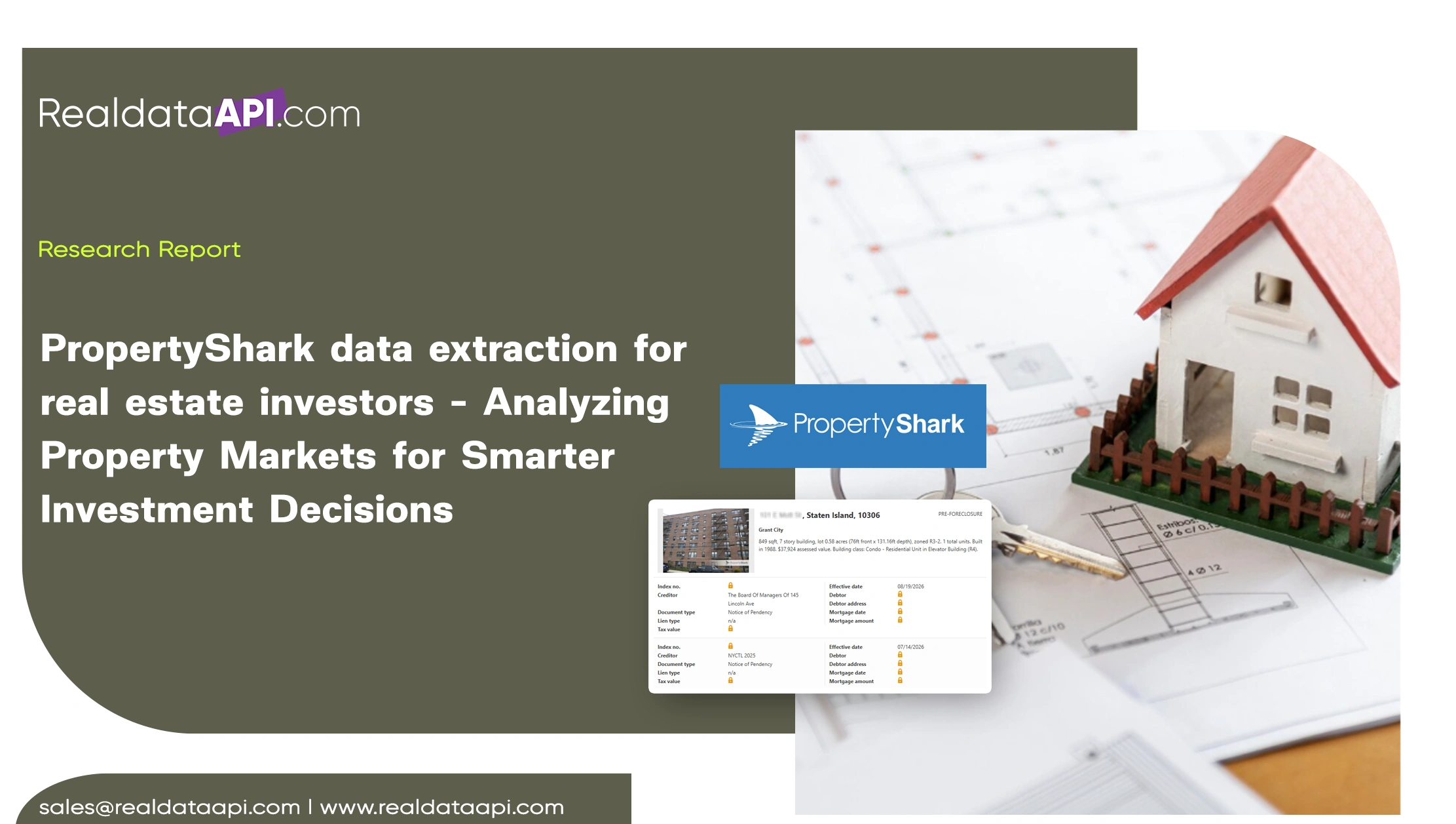 PropertyShark data extraction for real estate investors - Analyzing Property Markets for Smarter Investment Decisions