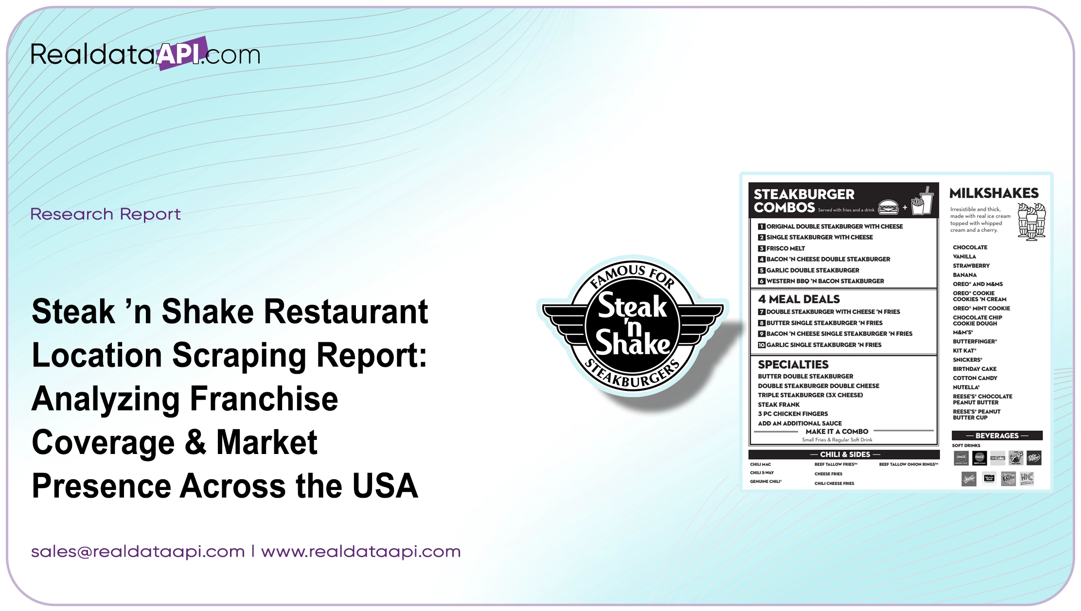 Steak ’n Shake Restaurant Location Scraping Report: Analyzing Franchise Coverage & Market Presence Across the USA