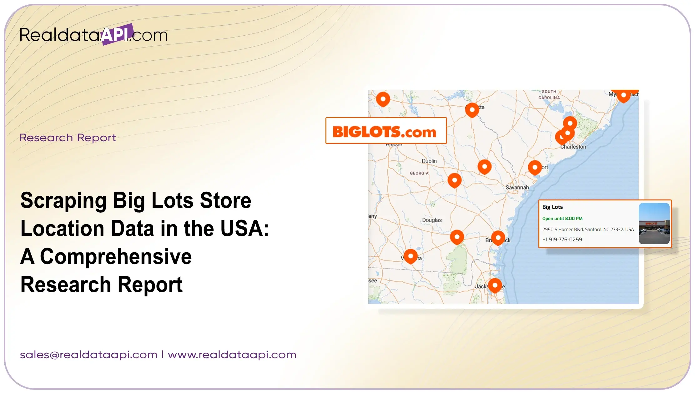 Scraping Big Lots Store Location Data in the USA: A Comprehensive Research
Report