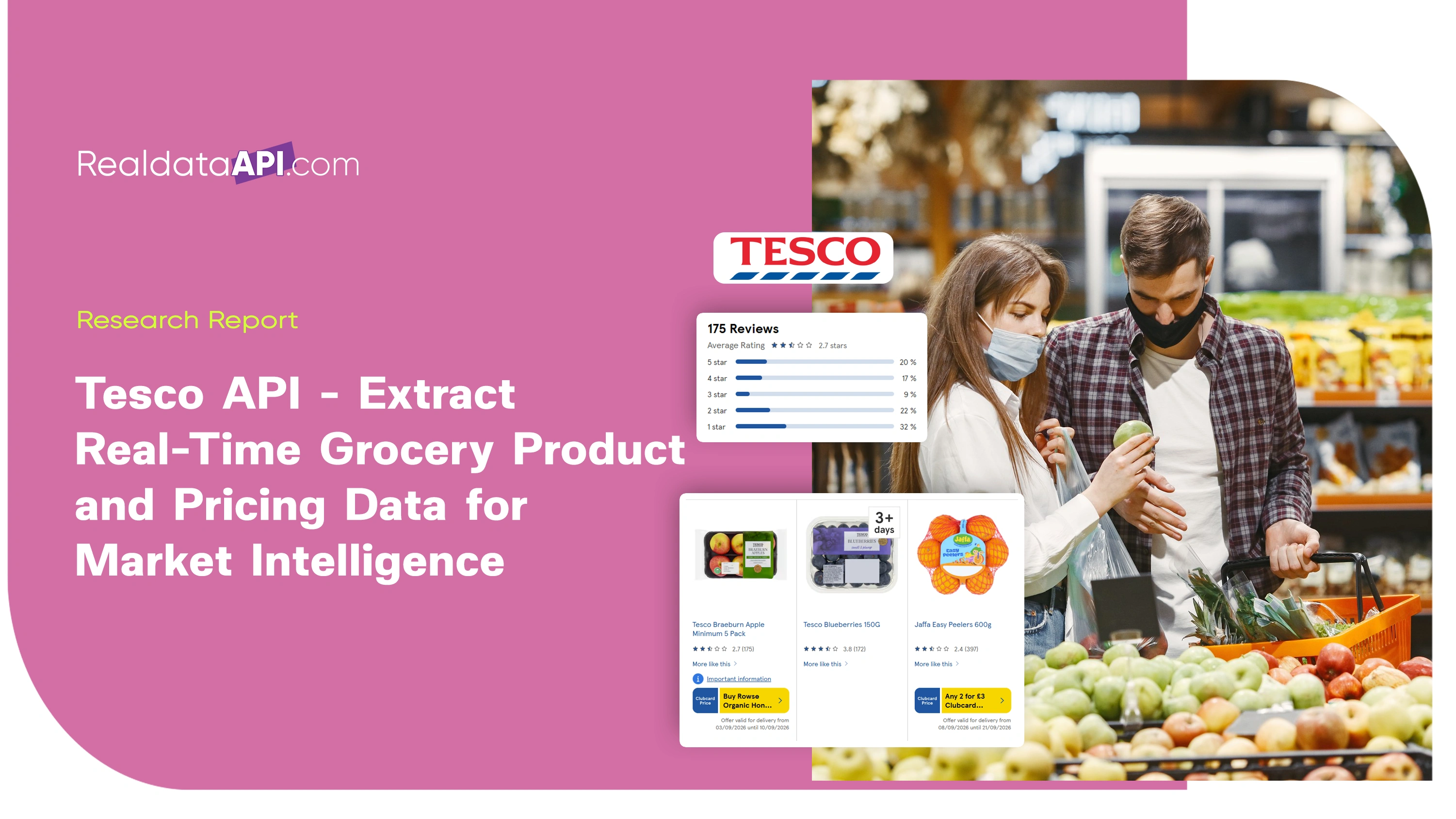 Tesco API for Real-Time Grocery Product & Pricing Data