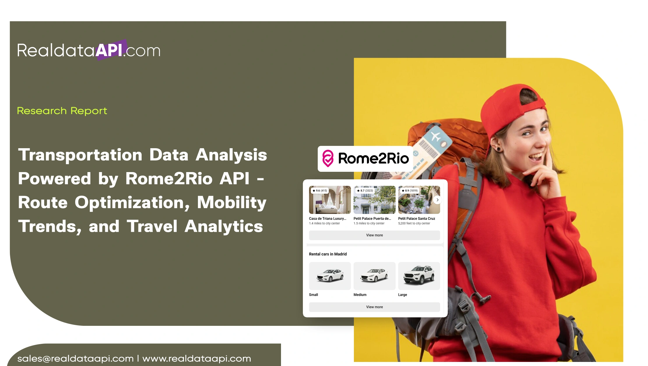 Transportation Data Analysis Powered by Rome2Rio API - Route Optimization, Mobility Trends, and Travel Analytics