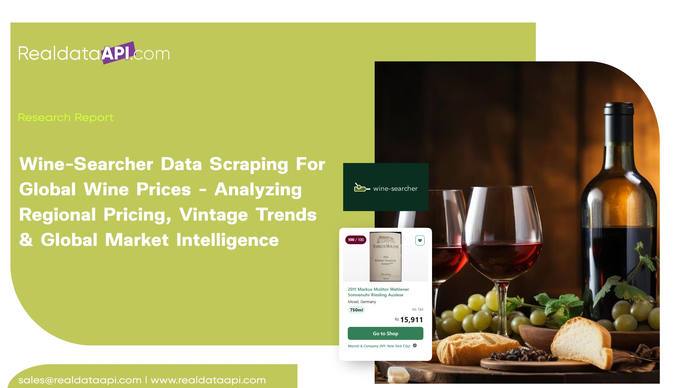 Wine-Searcher Data Scraping For Global Wine Prices - Analyzing Regional Pricing, Vintage Trends & Global Market Intelligence