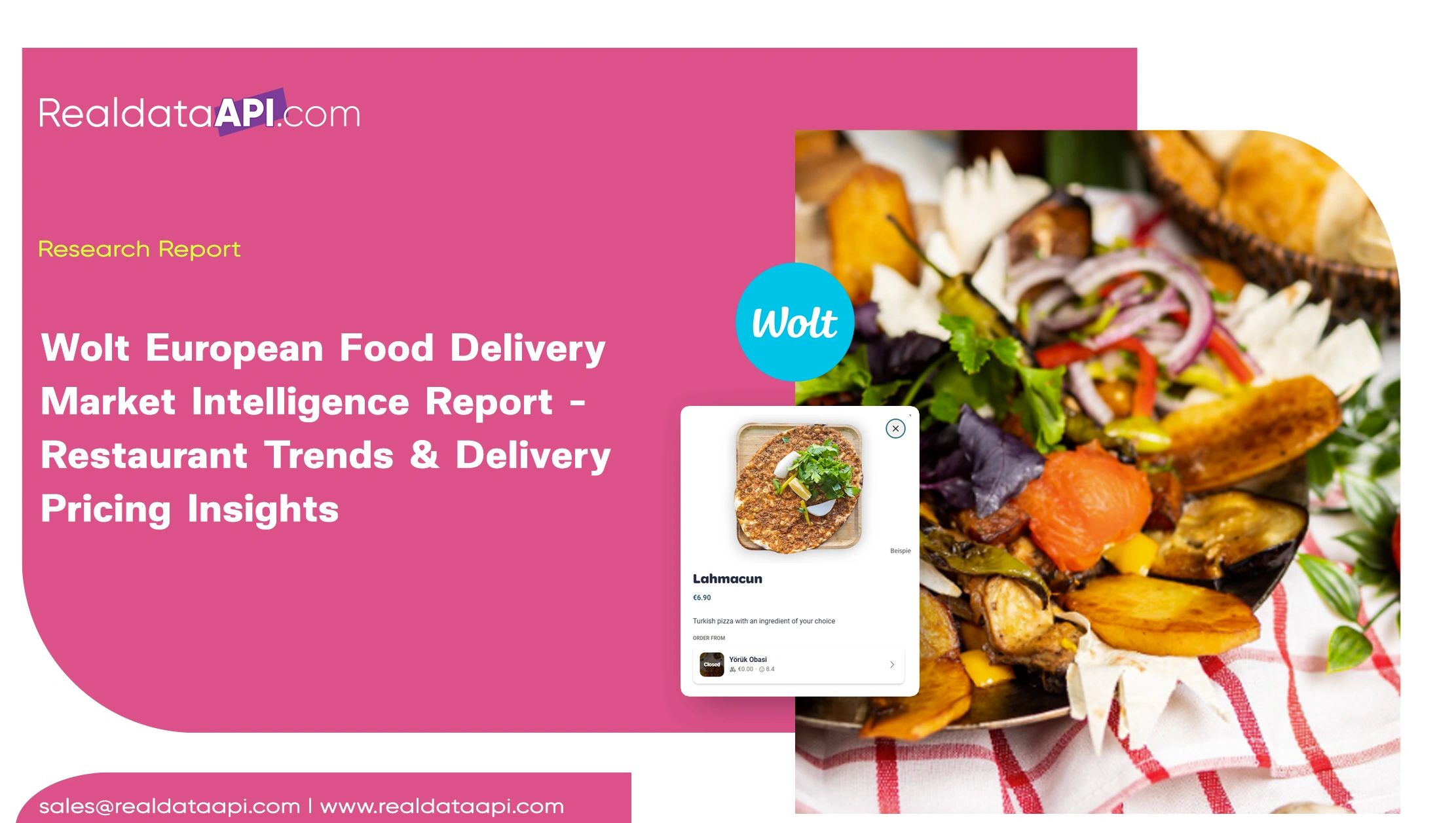 Wolt European Food Delivery Market Intelligence Report - Analyzing Restaurant Trends, Delivery Pricing & Competitive Landscape